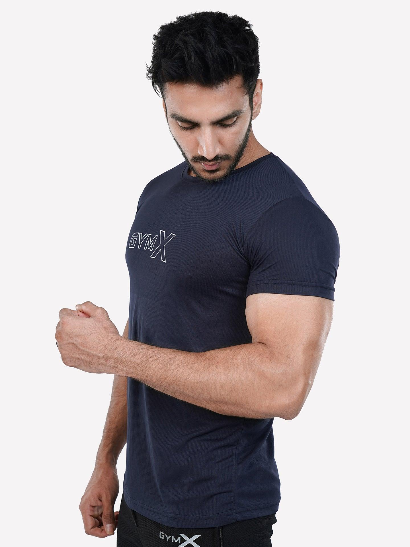 GymX Ultra Lite Intense Blue Tee - On Sale