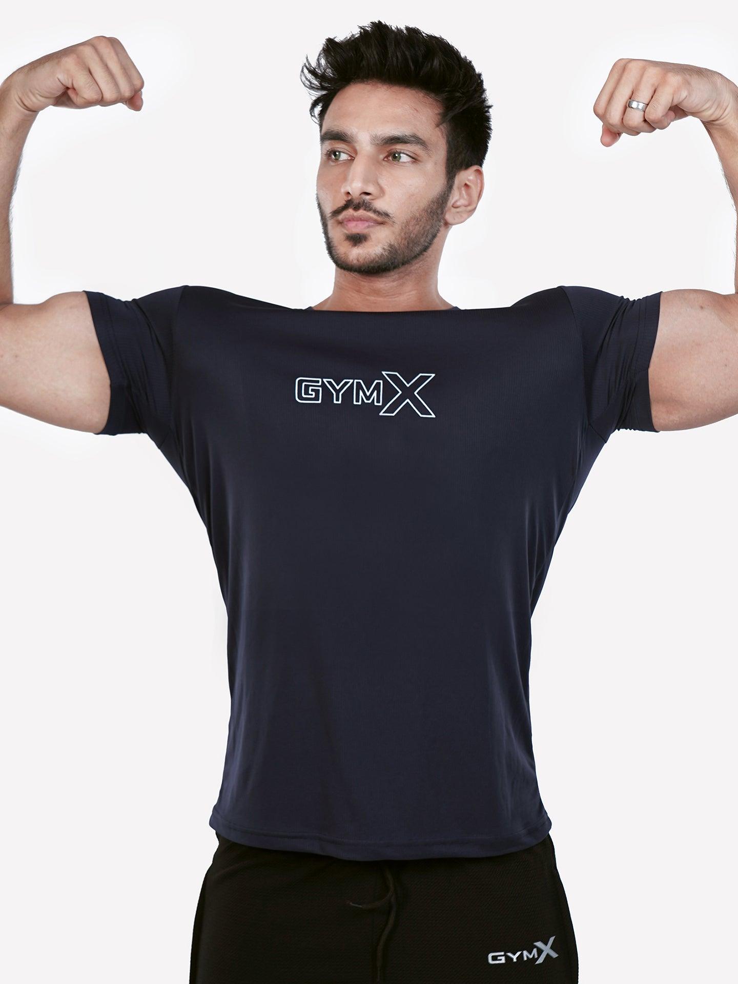 GymX Ultra Lite Intense Blue Tee - On Sale