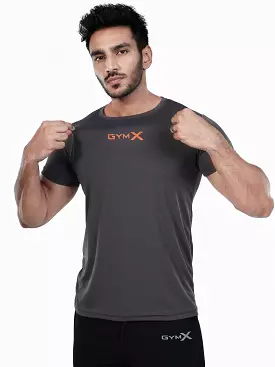 GymX Ultra Lite Tee: Bullet Grey - Discount