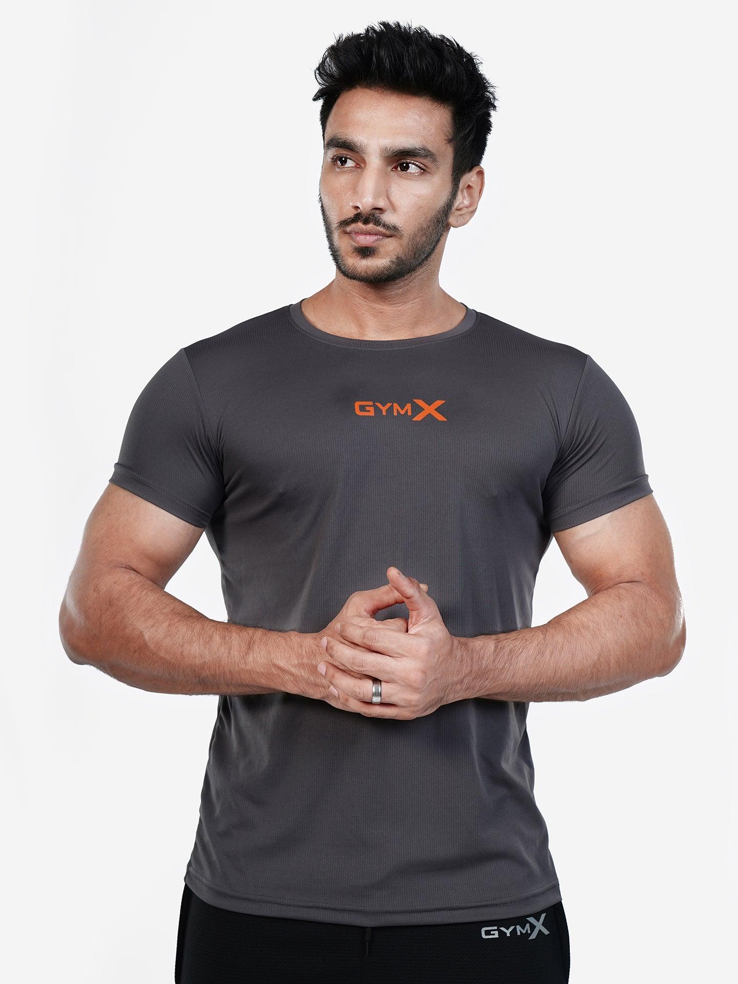 GymX Ultra Lite Tee: Bullet Grey - Discount