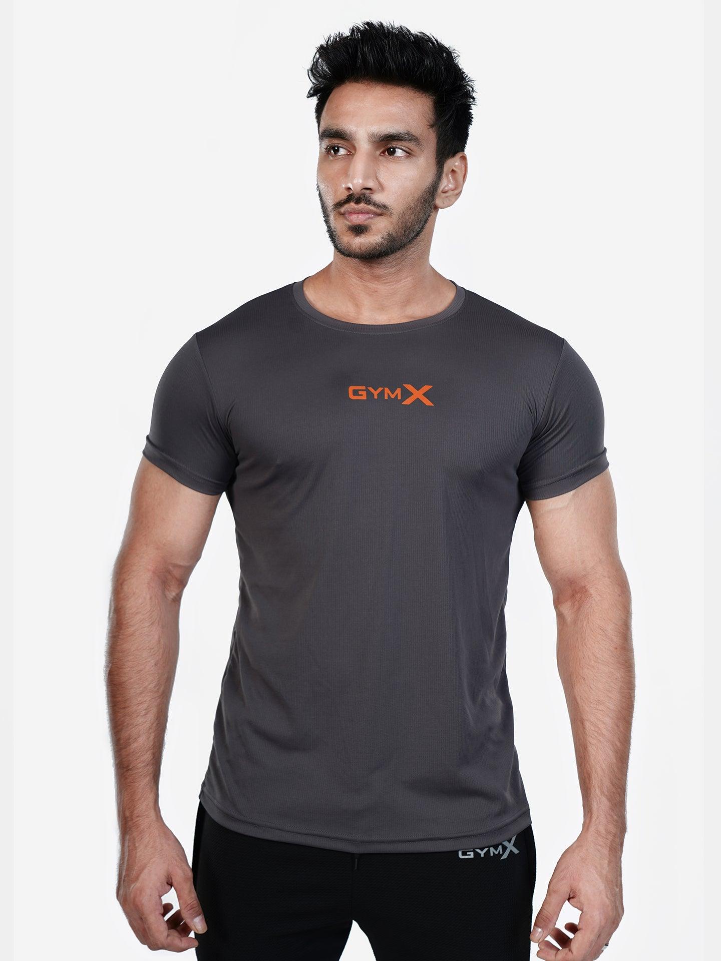 GymX Ultra Lite Tee: Bullet Grey - Discount