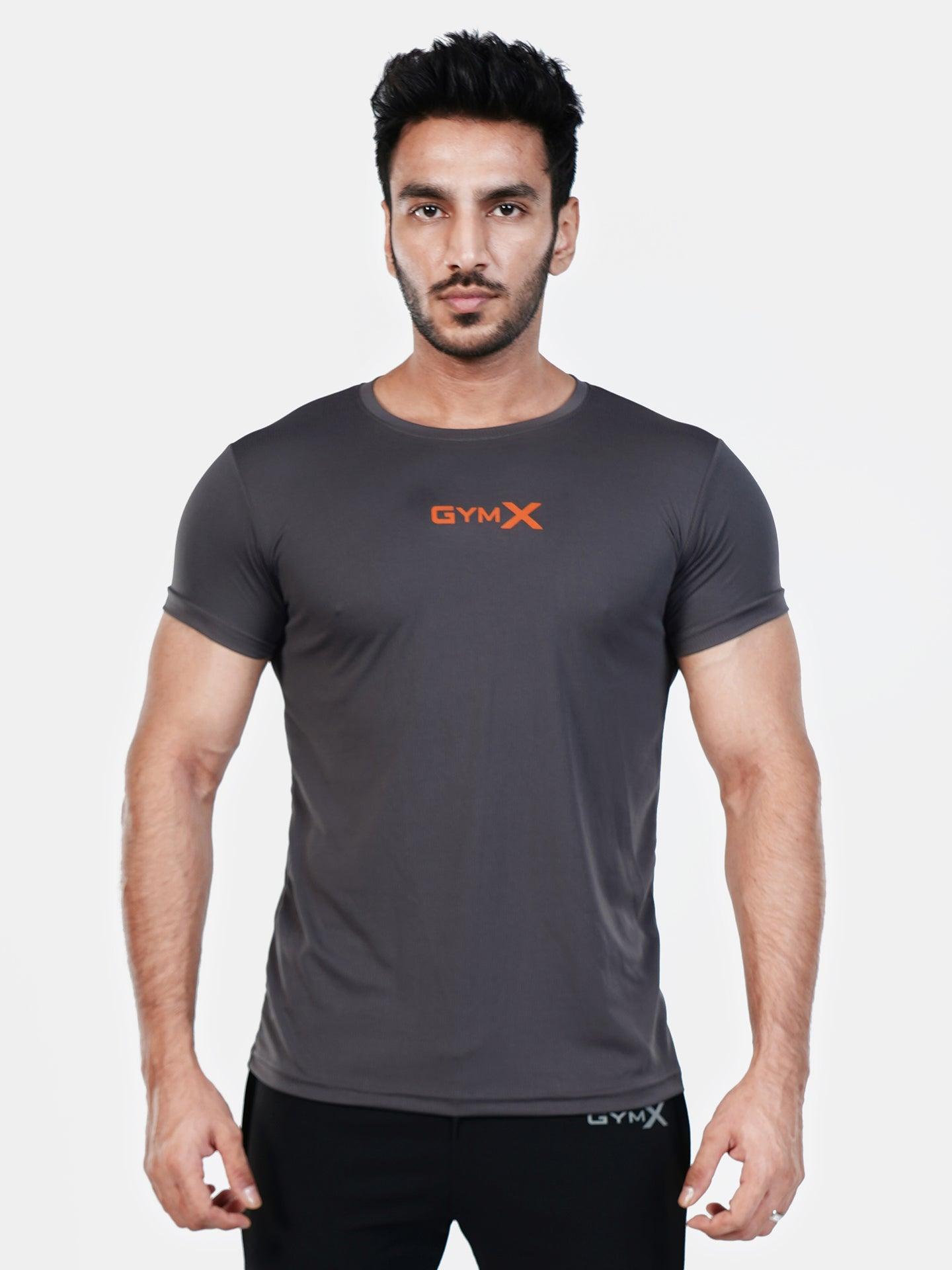 GymX Ultra Lite Tee: Bullet Grey - Discount