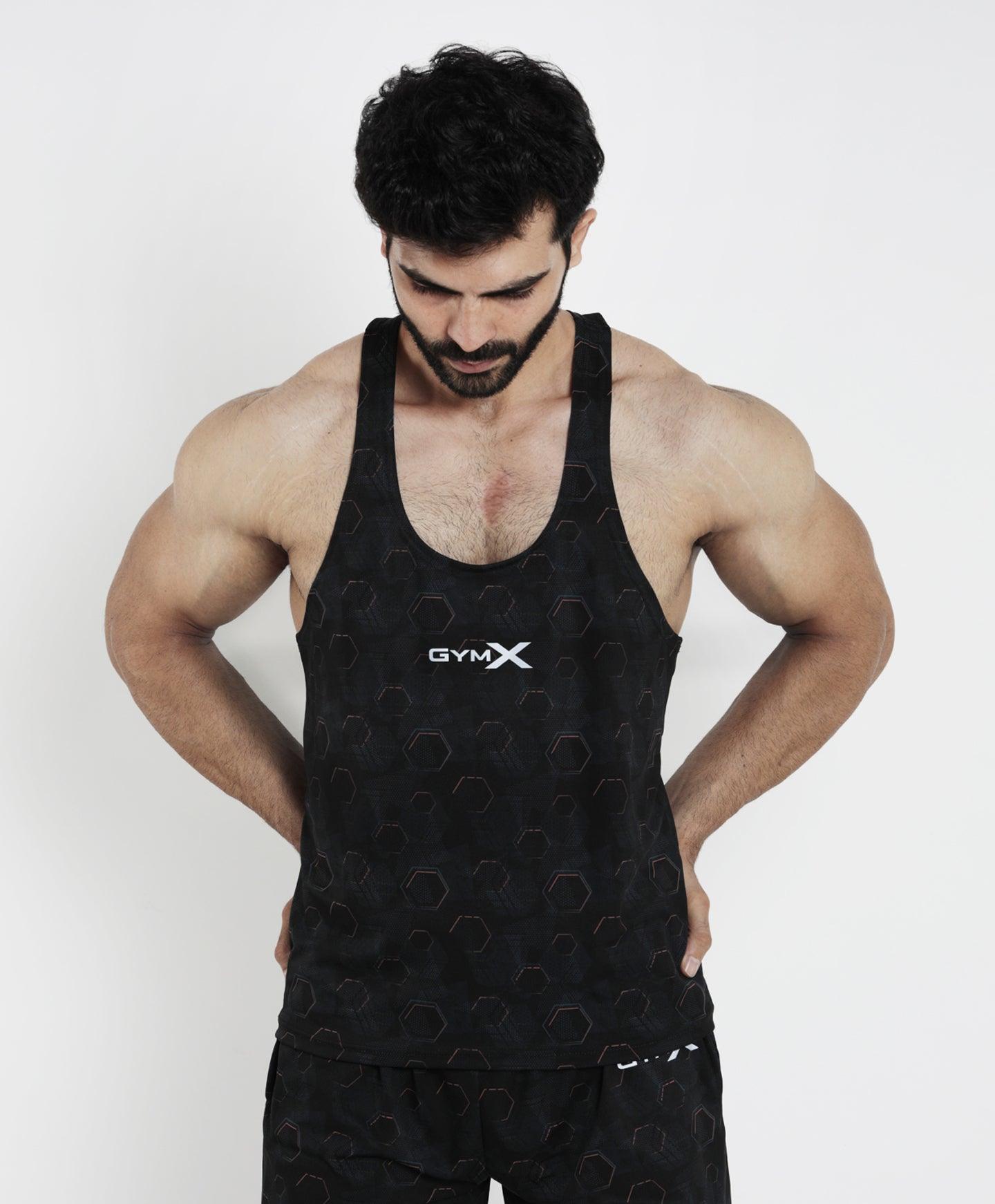 Hexagonal Camo stringer - 4 way stretch - Sale