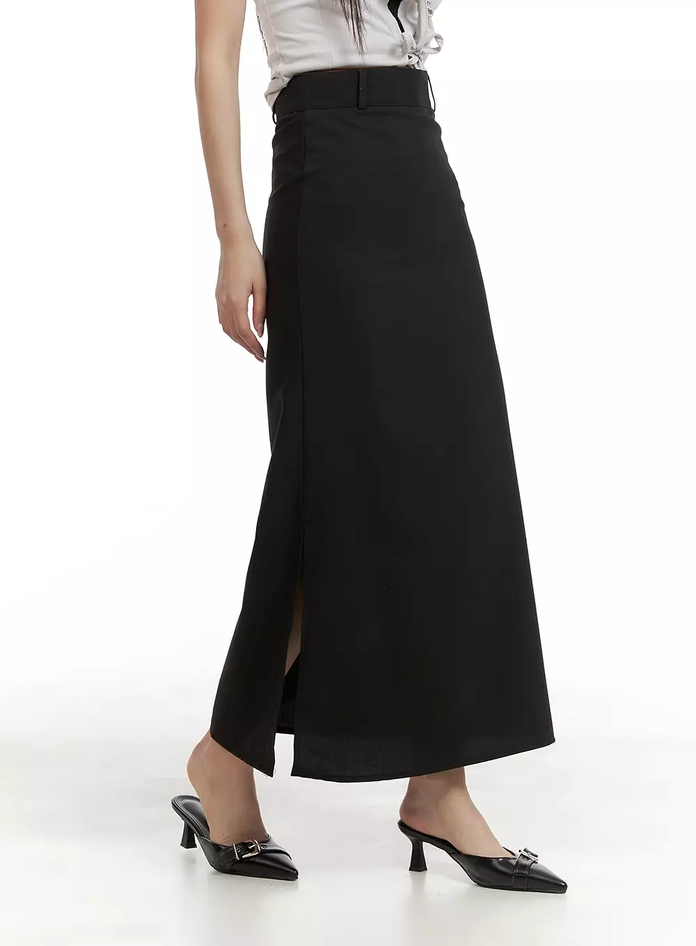 High-Waisted Maxi Skirt - CA409