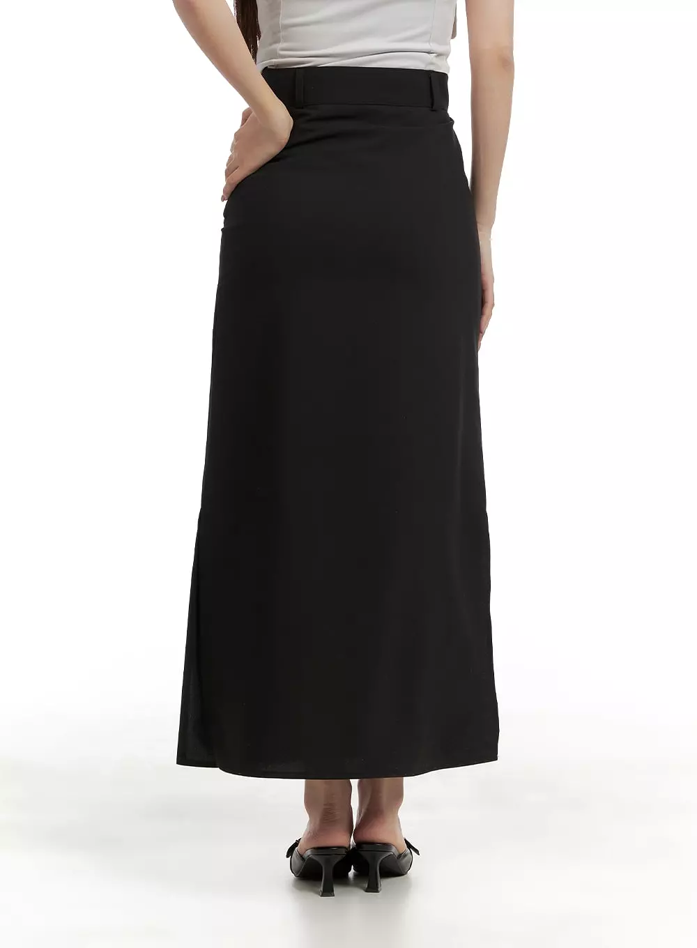 High-Waisted Maxi Skirt - CA409