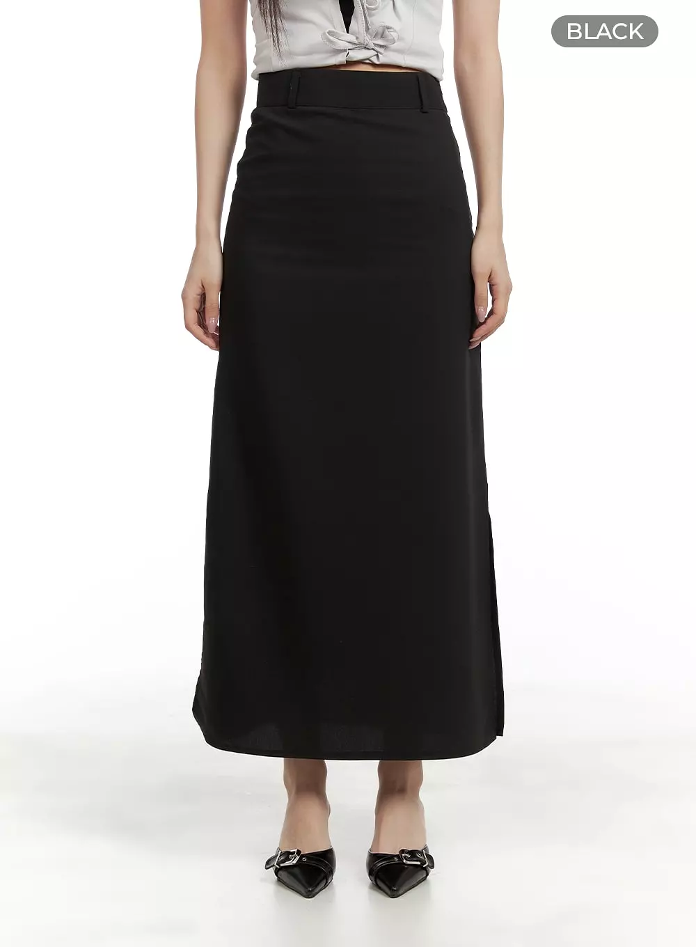 High-Waisted Maxi Skirt - CA409