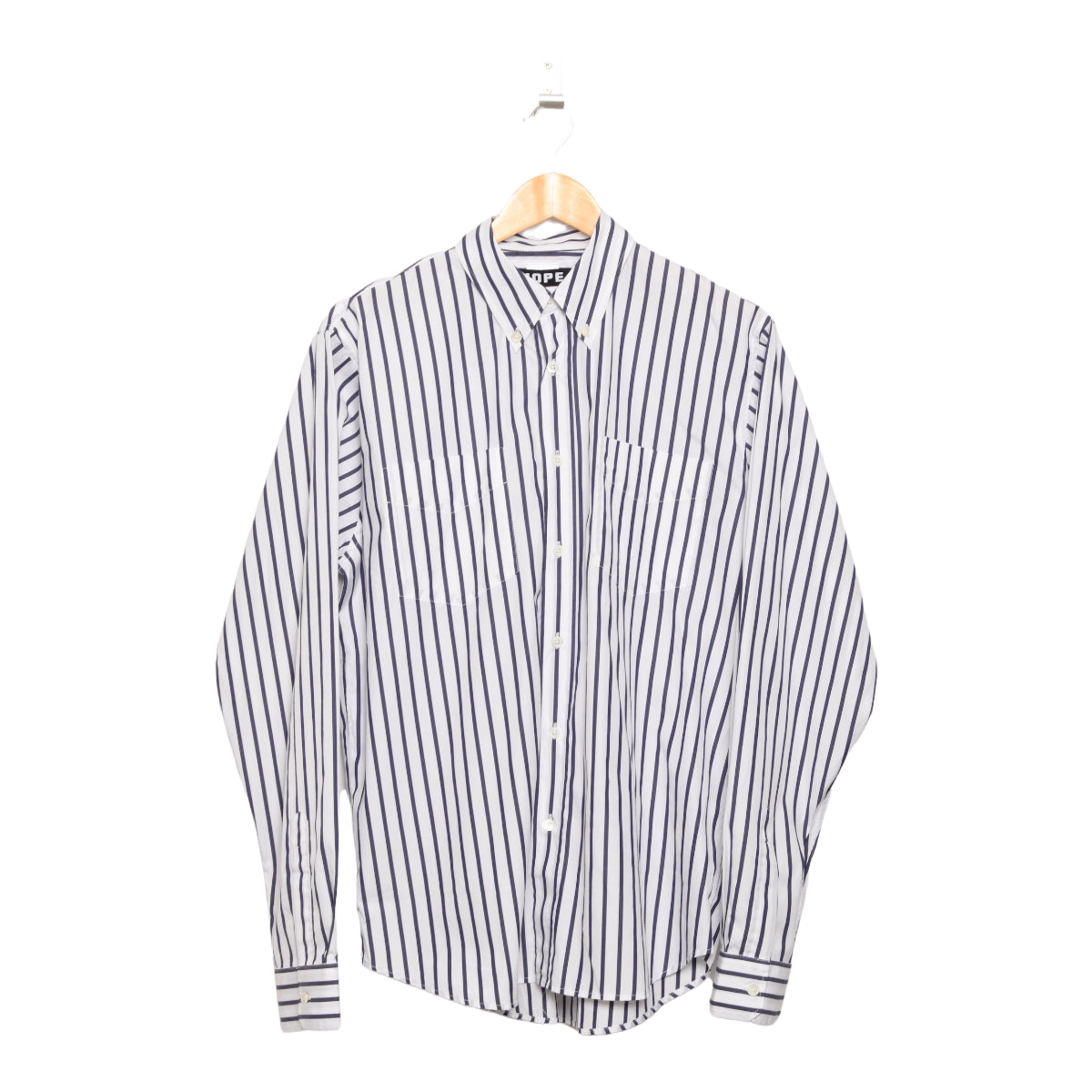 Hope Trade Shirt - Dark Navy Stripe