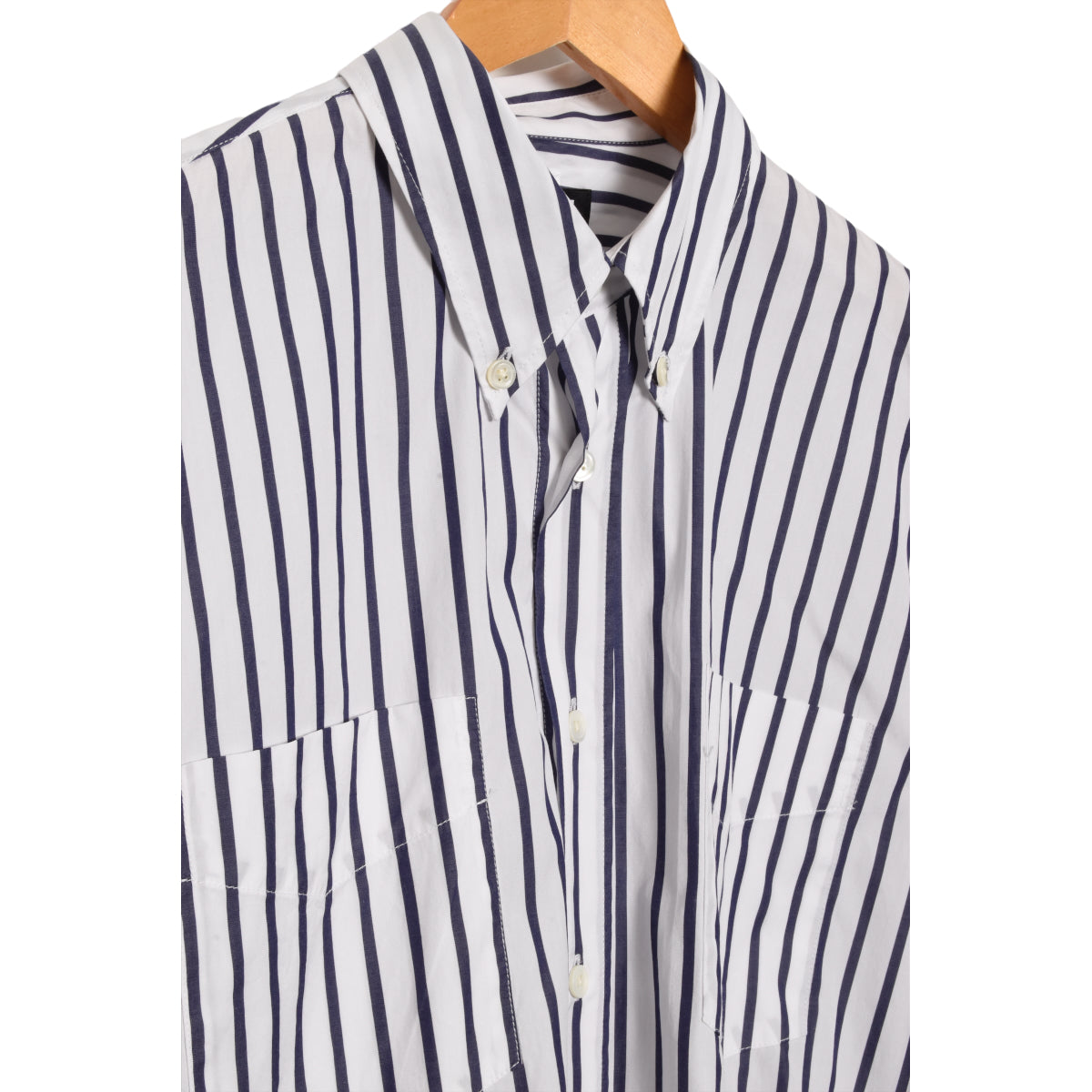 Hope Trade Shirt - Dark Navy Stripe