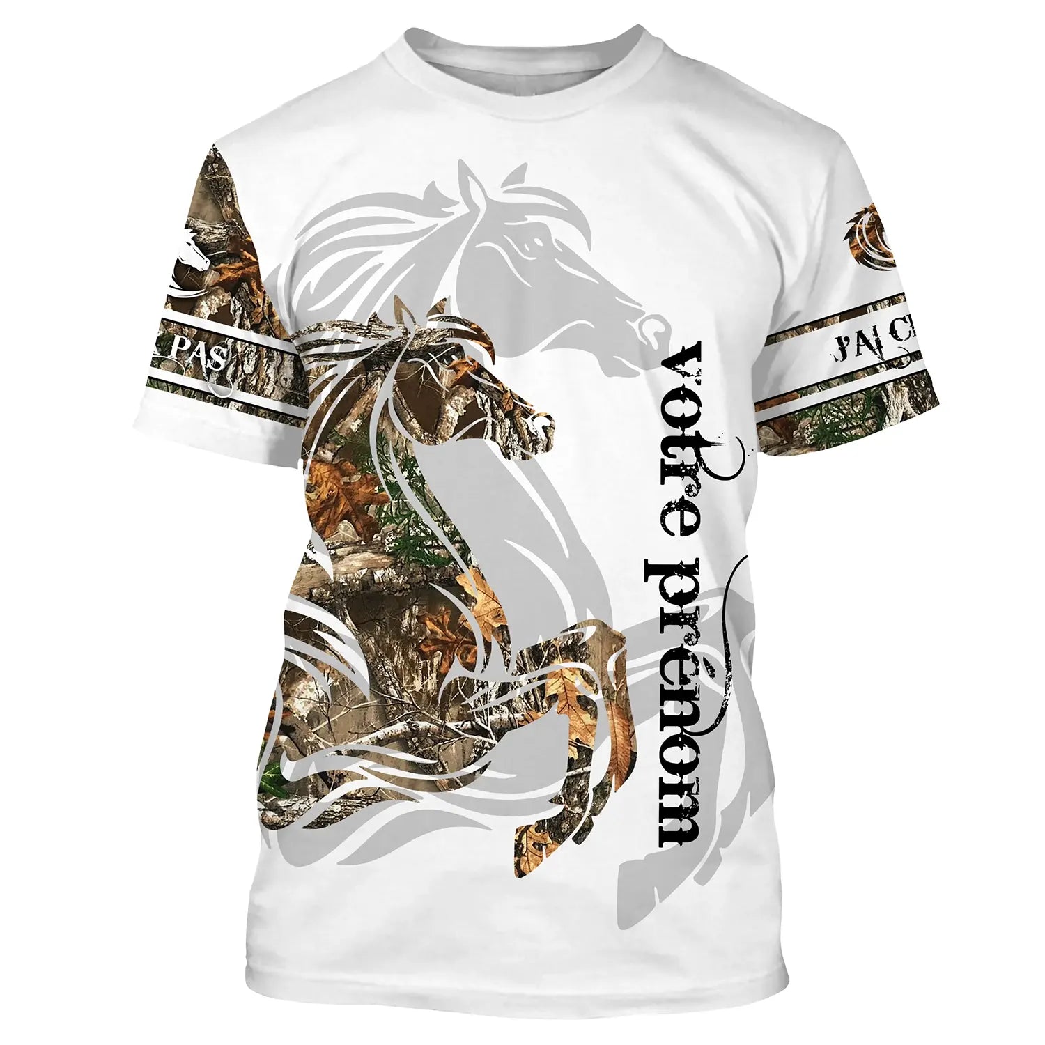 Horse Lovers, Horse Tattoo, Camo, Custom 3D All-Over Printed Shirt, Horse Passion Gift - CTS14052212