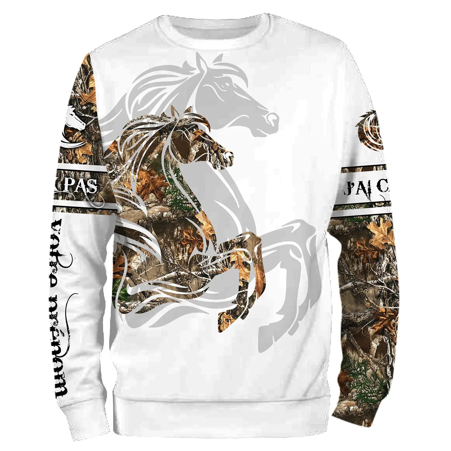 Horse Lovers, Horse Tattoo, Camo, Custom 3D All-Over Printed Shirt, Horse Passion Gift - CTS14052212