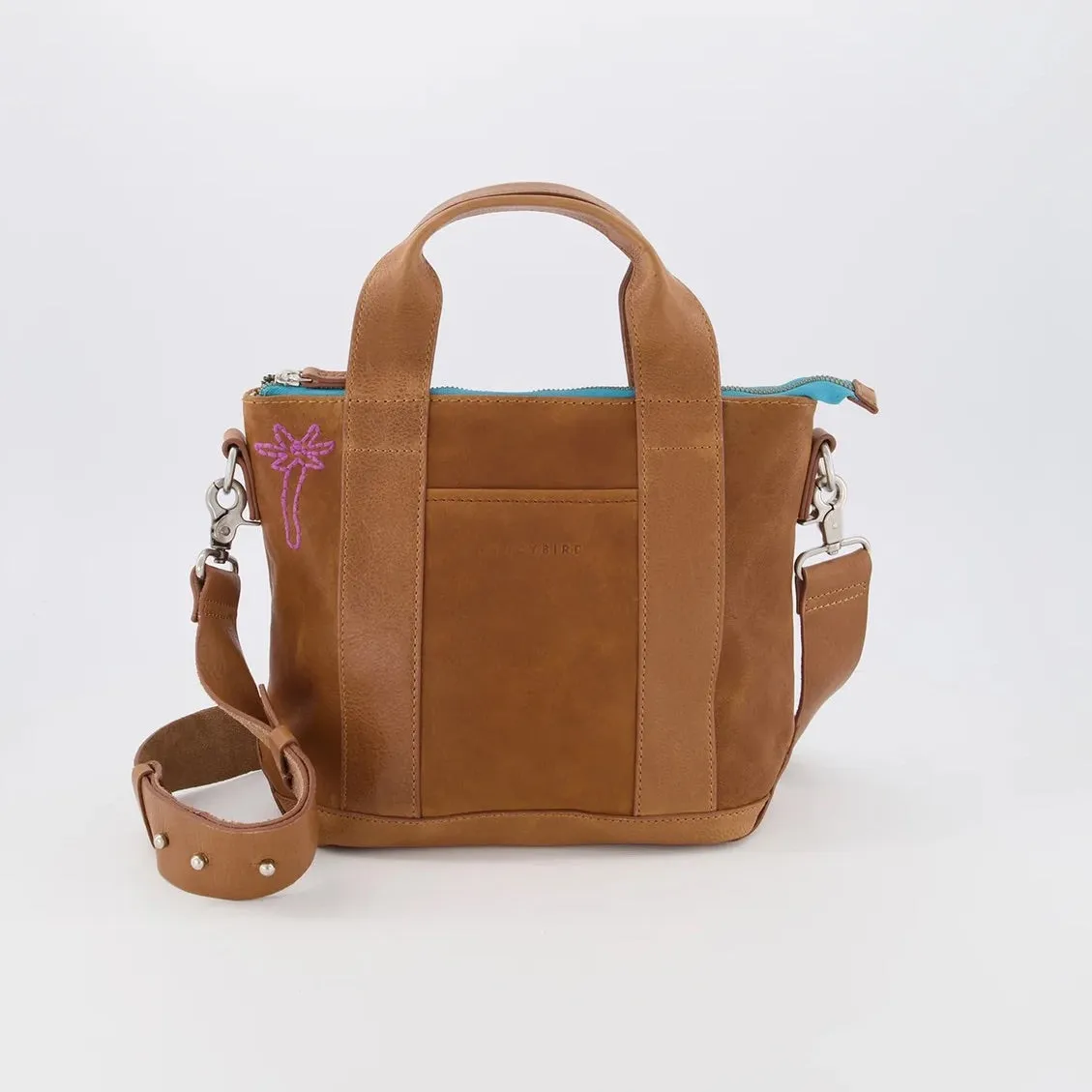 Issa Crossbody Bag in Tan - Nancybird