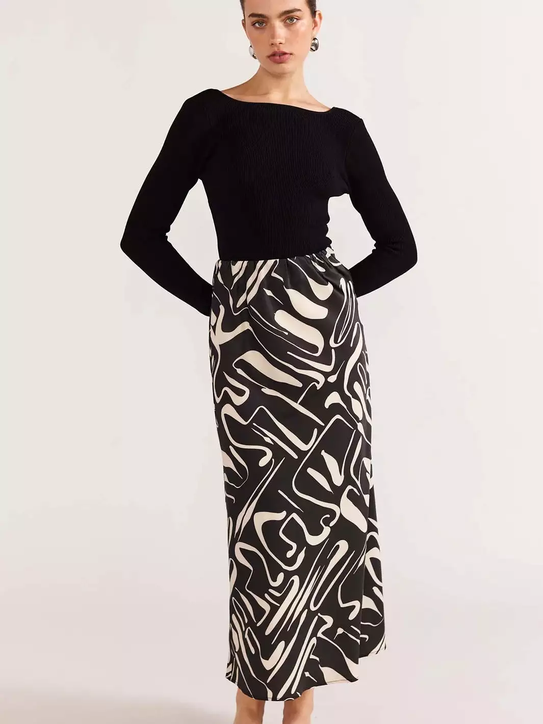 Jasper Bias Midi Skirt - UT2402444