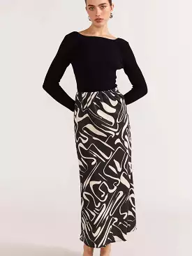 Jasper Bias Midi Skirt - UT2402444