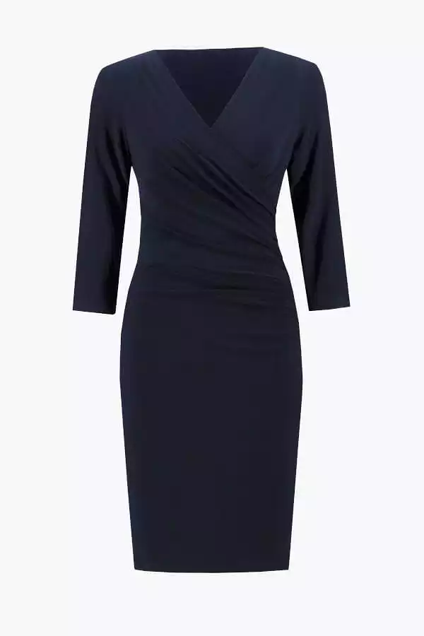 Joseph Ribkoff Draped Front Shift Dress - 233305 (T) for sale