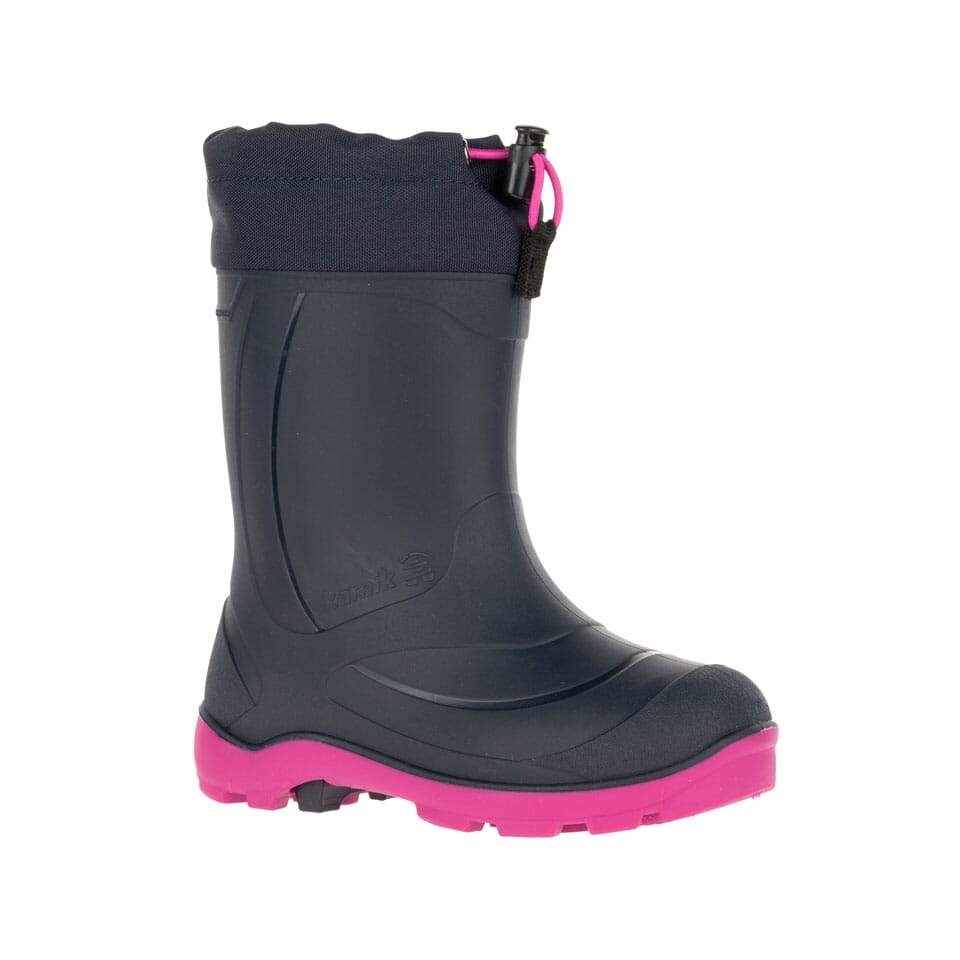 Kamik Navy Magenta Snobuster Boot