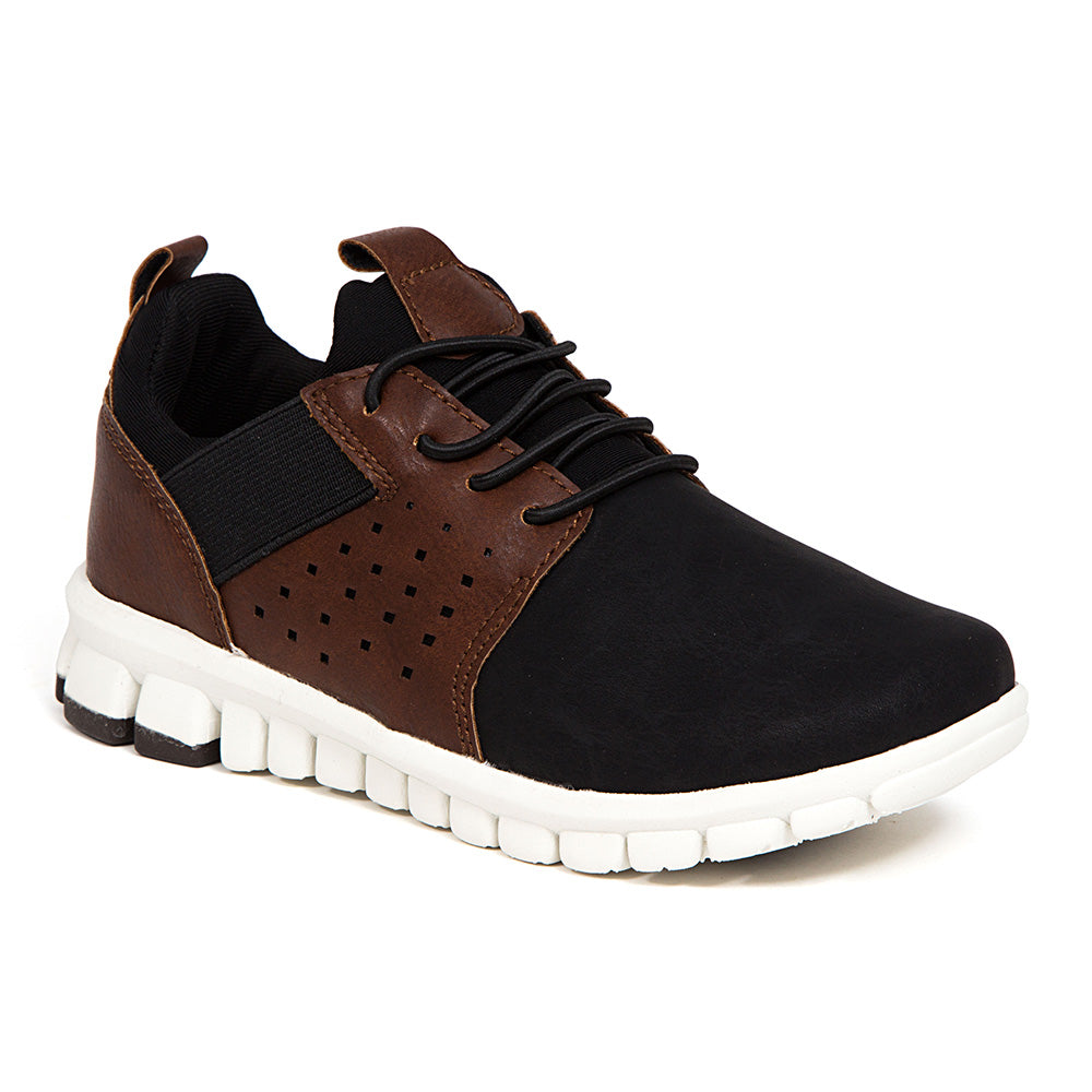 Kids' Betts Junior Shoes - Black/Brown