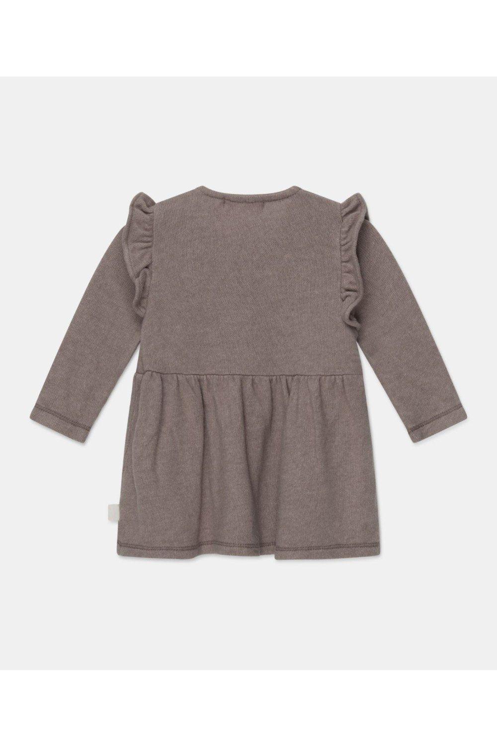 Knit dress on sale: 60% discount on taupe color