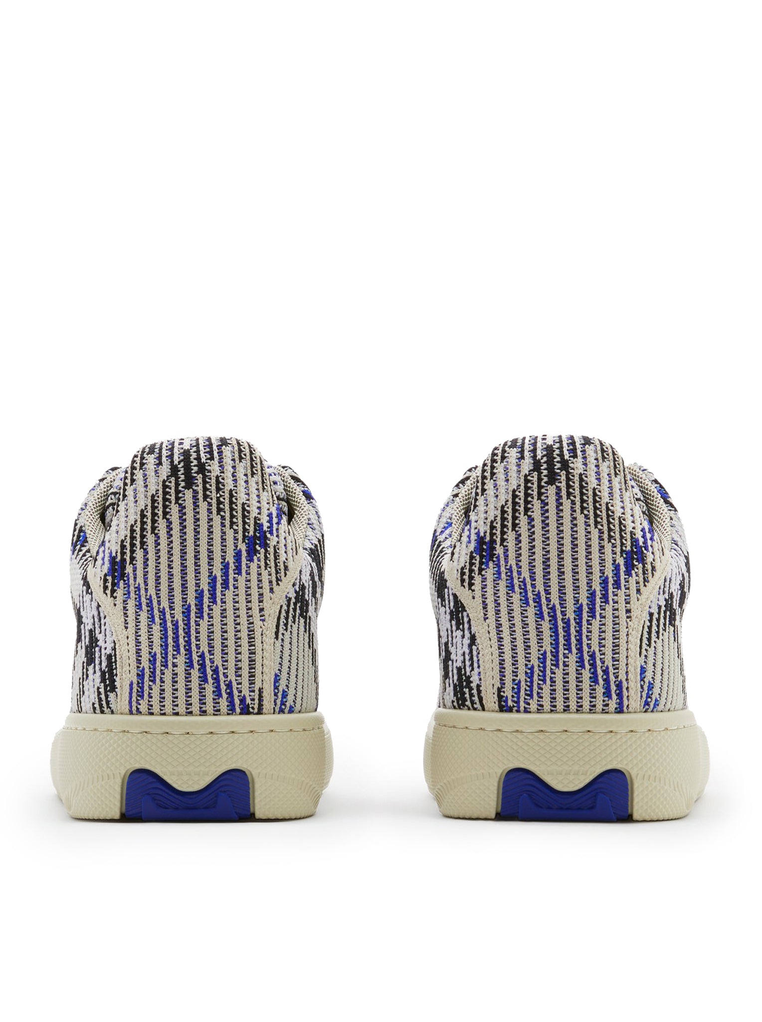 Knitted Check Box Sneaker.