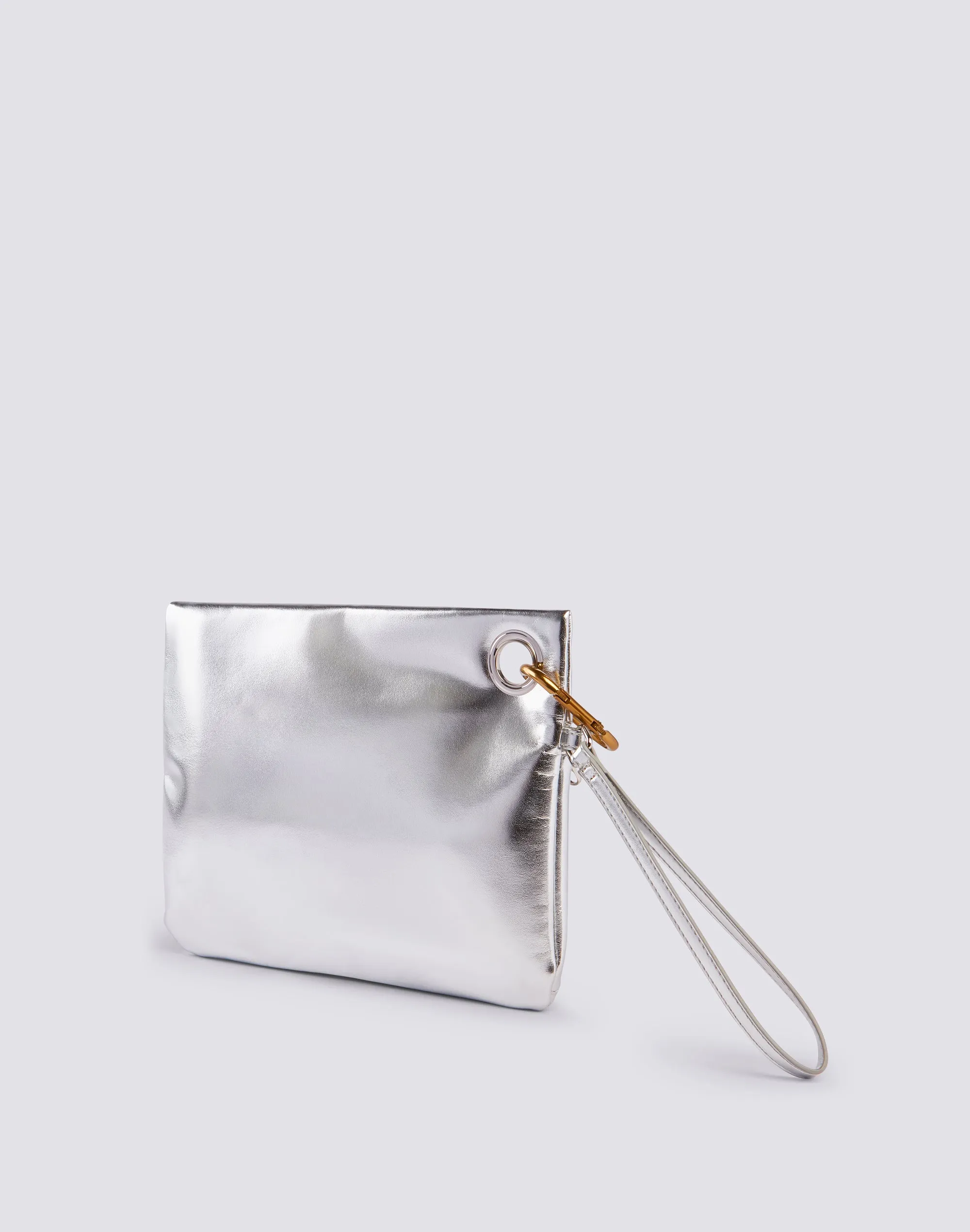 Laminated Clutch Bag with Logo