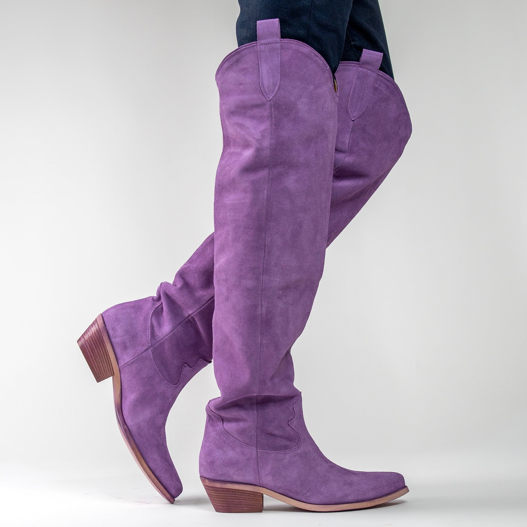 Laramie Lilac Suede can be rewritten as Lilac Suede Laramie.