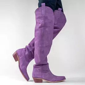 Laramie Lilac Suede can be rewritten as Lilac Suede Laramie.