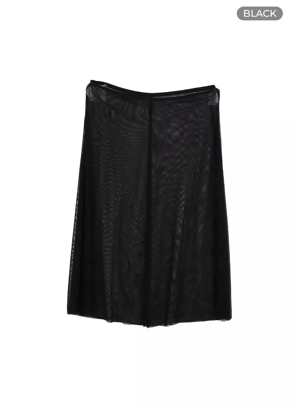 Layering Maxi Skirt - Sheer IA417