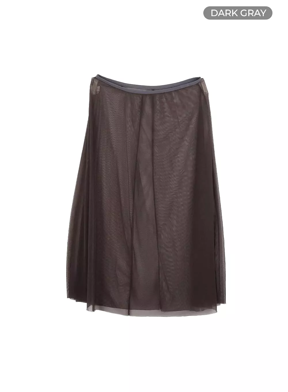 Layering Maxi Skirt - Sheer IA417