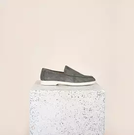 Lisa Olive Suede Sneaker Loafer