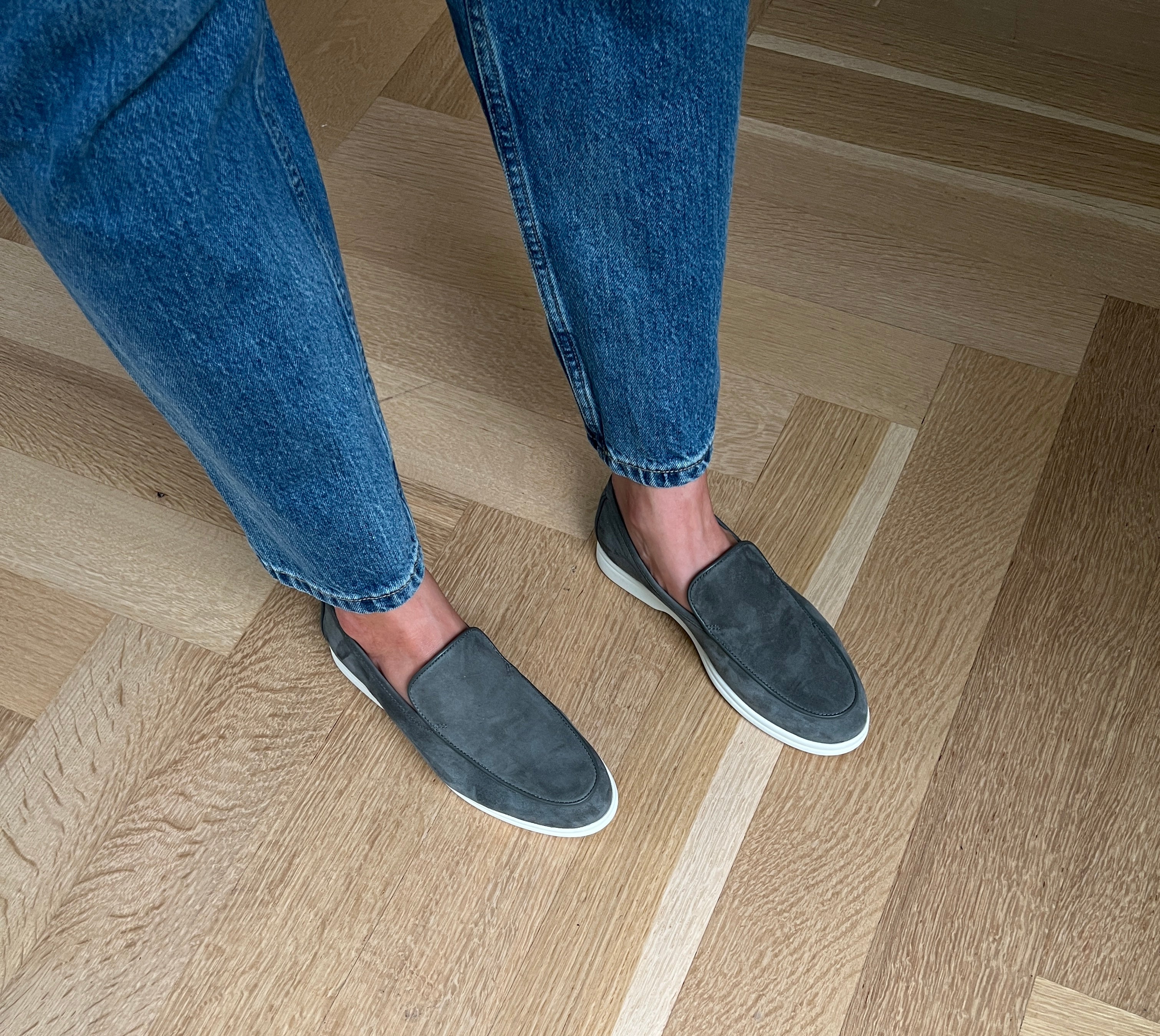 Lisa Sneaker Loafer Army Green Suede