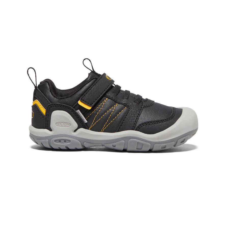 Little Kids' Knotch Peak Sneaker | Black and KEEN Yellow - Buy Now