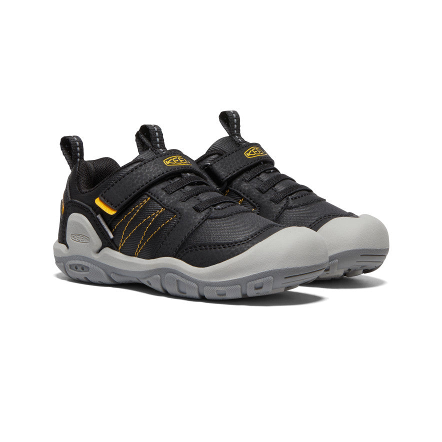 Little Kids' Knotch Peak Sneaker | Black and KEEN Yellow - Buy Now