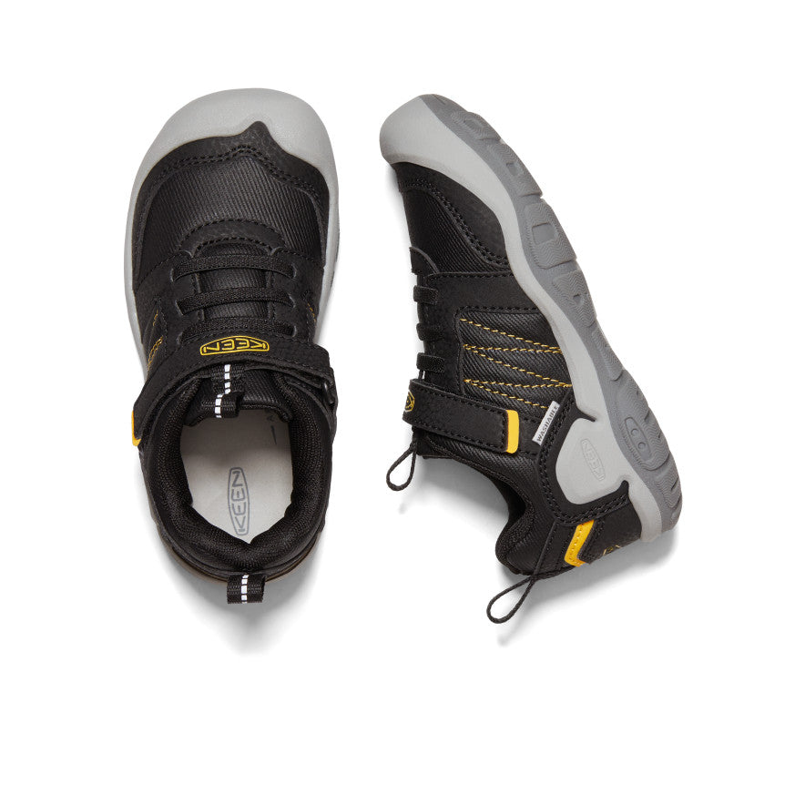 Little Kids' Knotch Peak Sneaker | Black and KEEN Yellow - Buy Now