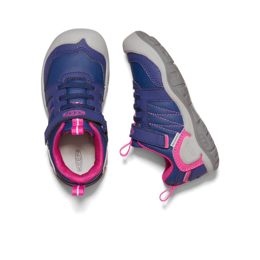 Little Kids' Knotch Peak Sneaker - Blue Depths/Pink Peacock | Shop now