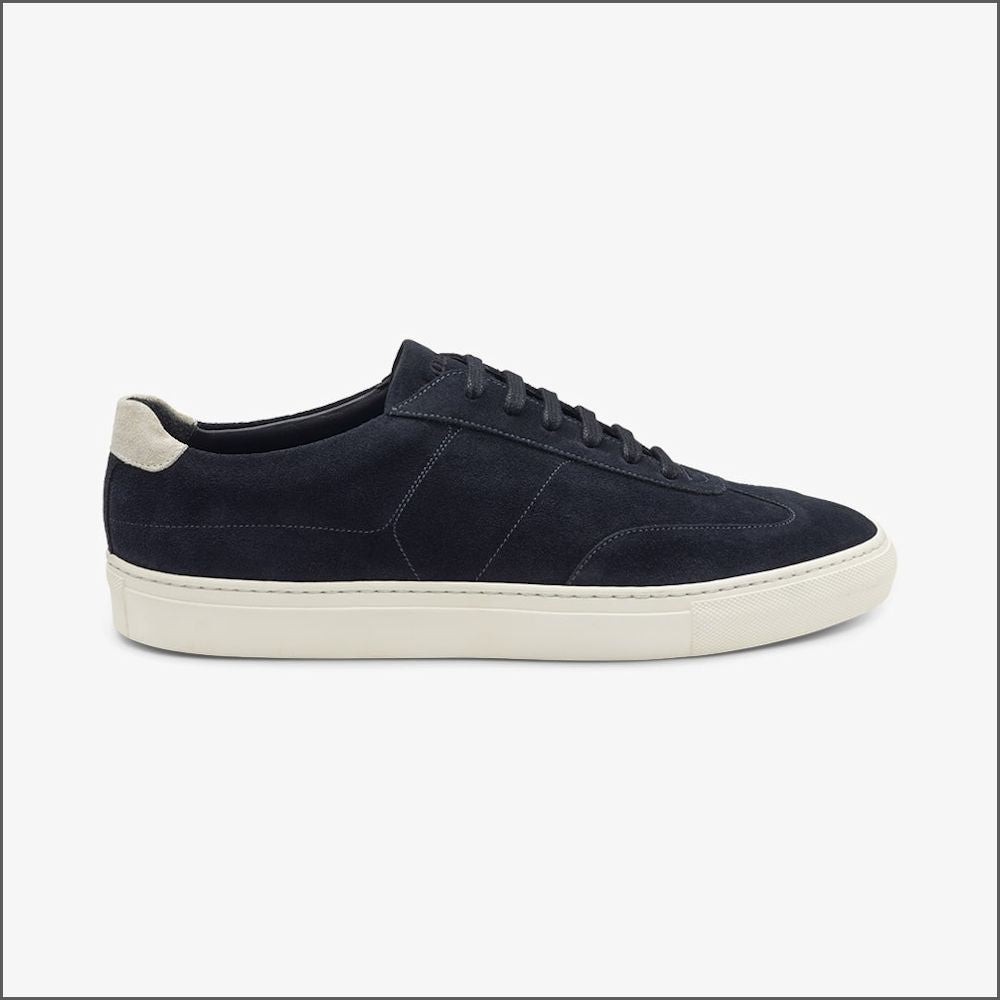 Loake Owens Navy Suede Sneaker - ✓ Shop Now at Competitive Prices | High-Quality Sneakers