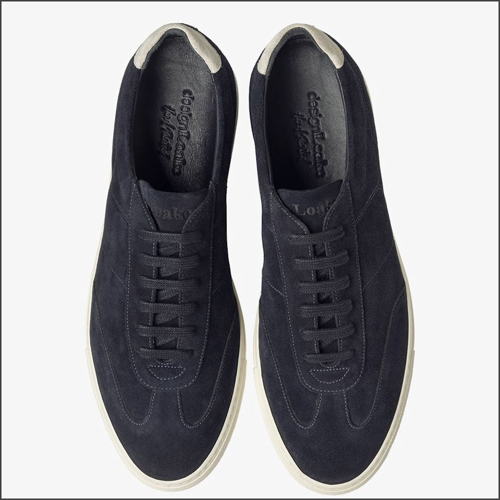 Loake Owens Navy Suede Sneaker - ✓ Shop Now at Competitive Prices | High-Quality Sneakers