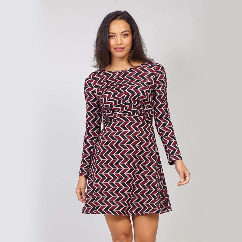 long sleeve knit dress online shop