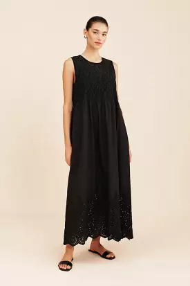 Louisa Black Shift Dress