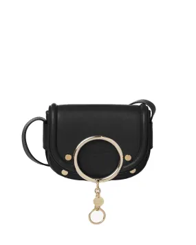 Mara Small Crossbody Bag in Black