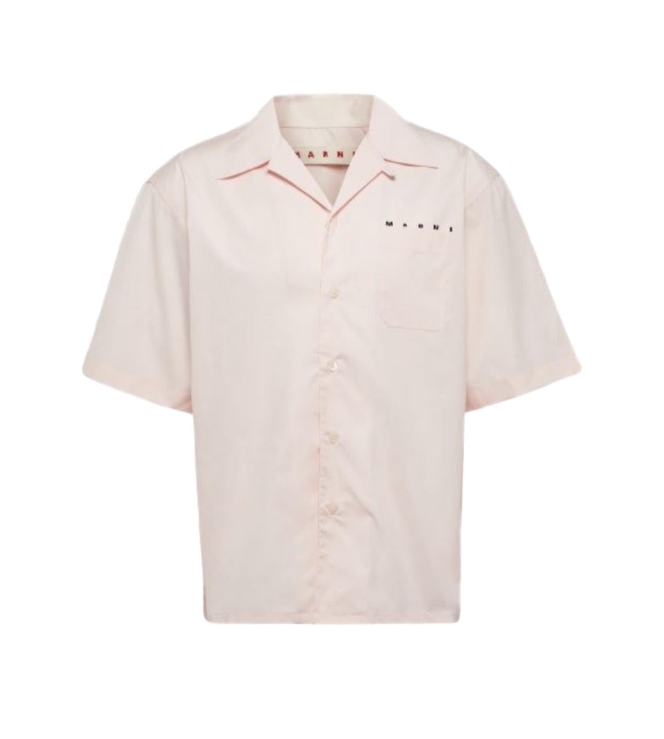 Marni logo pepelin organic shirt