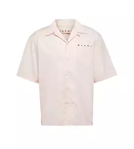 Marni logo pepelin organic shirt