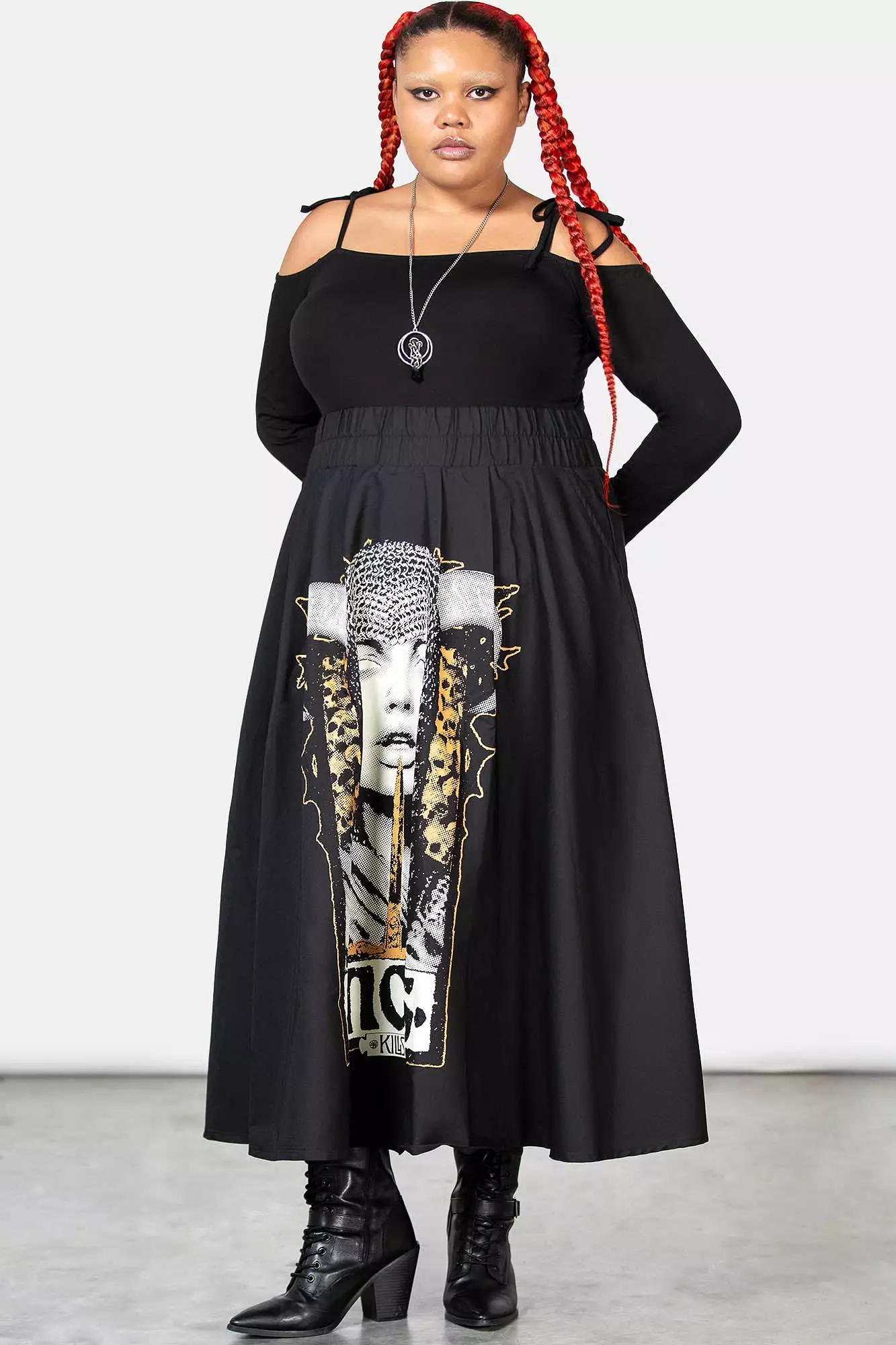 maxi skirt plus size