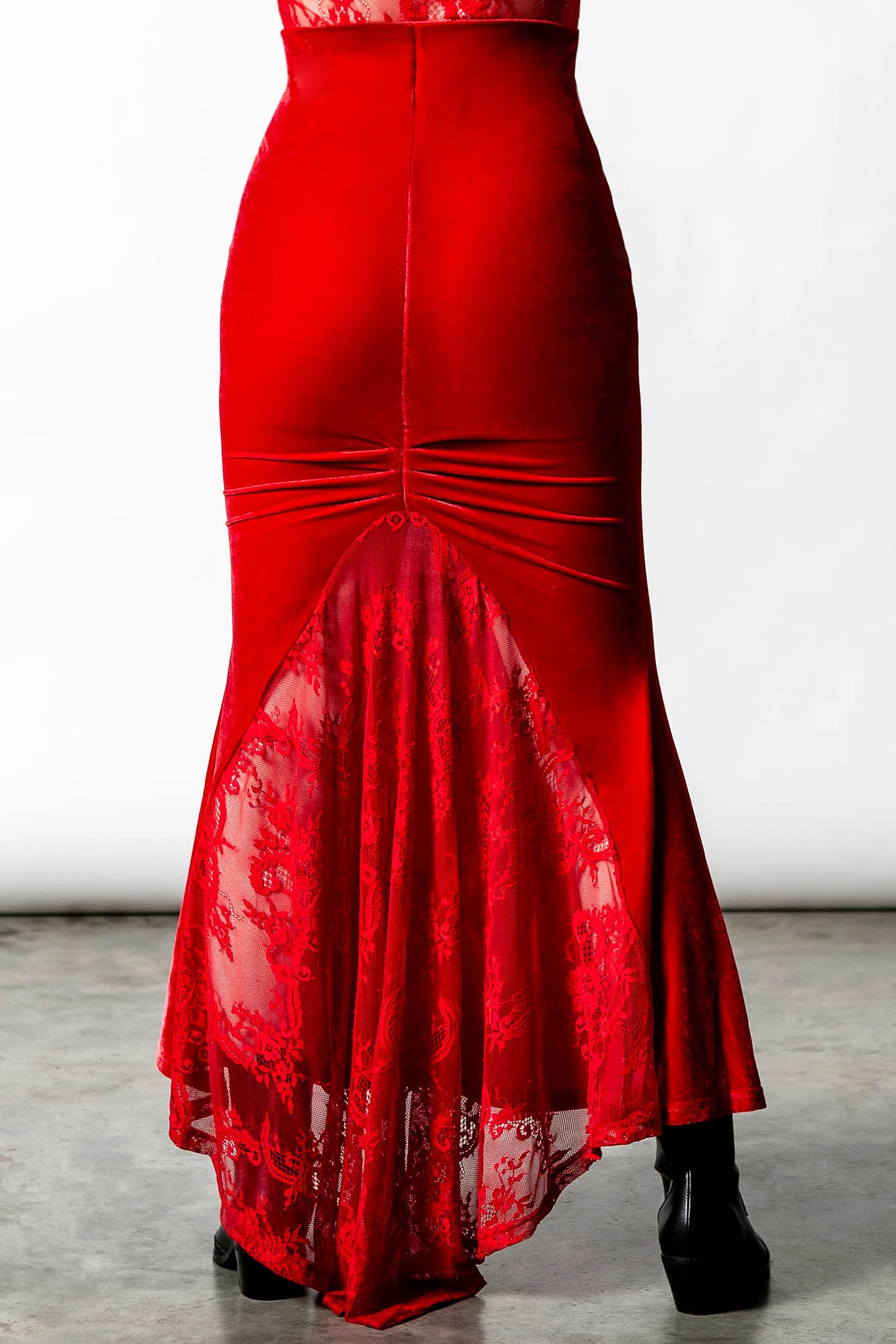 Maxi Skirt [SCARLET] - The Ghostess skirt, available now