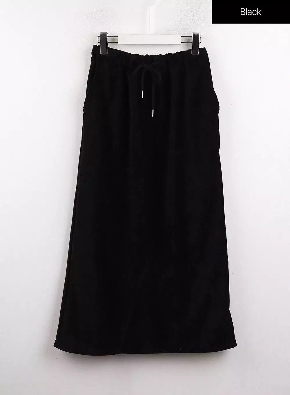 Maxi Skirt with Drawstring Waist - CJ417