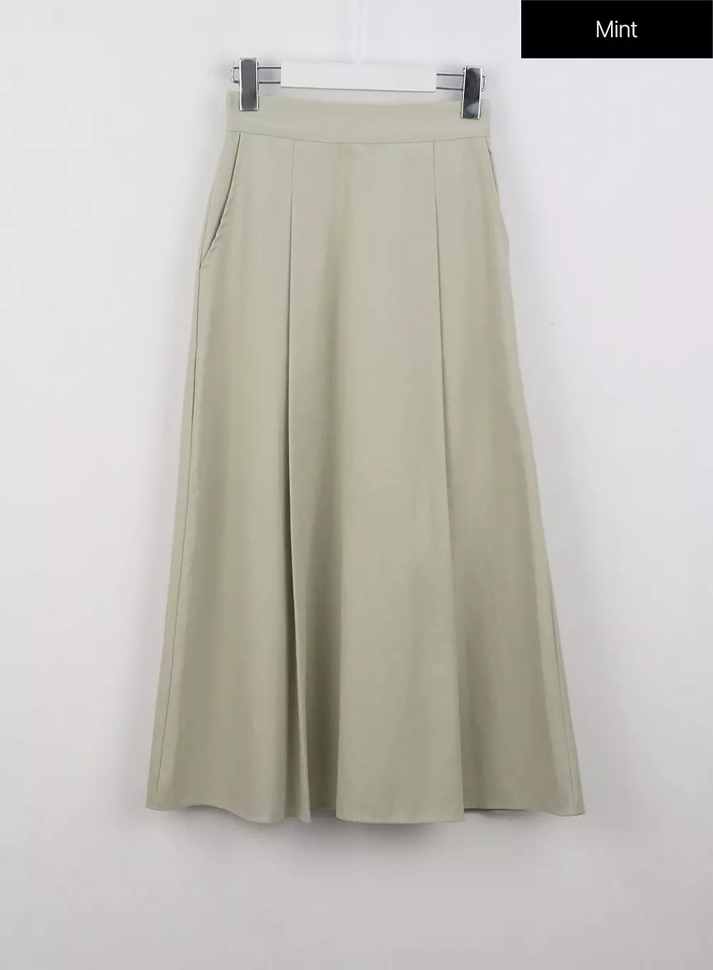 Maxi Skirt with Pleats and Elegant Style OL325