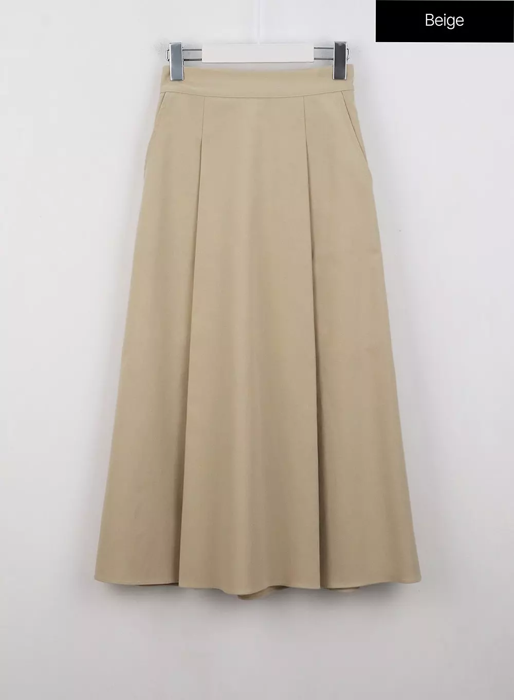 Maxi Skirt with Pleats and Elegant Style OL325