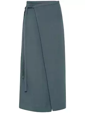 Midi Skirt in Slate