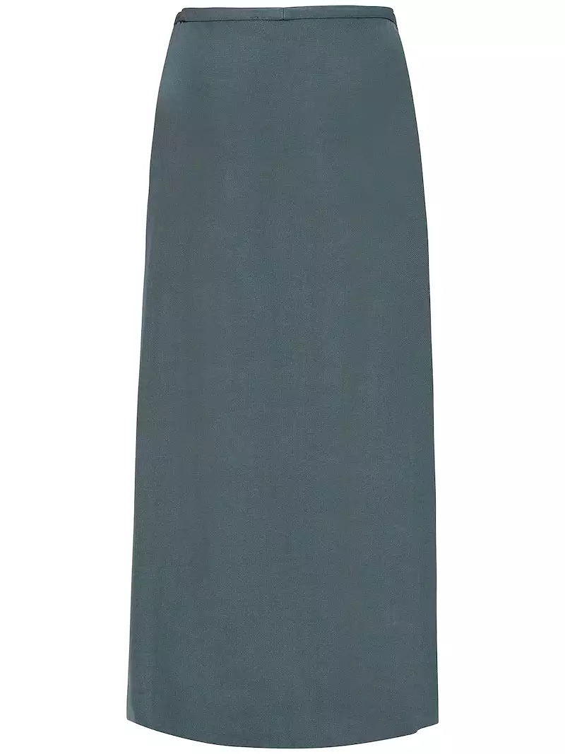 Midi Skirt in Slate