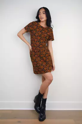 Moment Jacquard Shift Dress-ON SALE