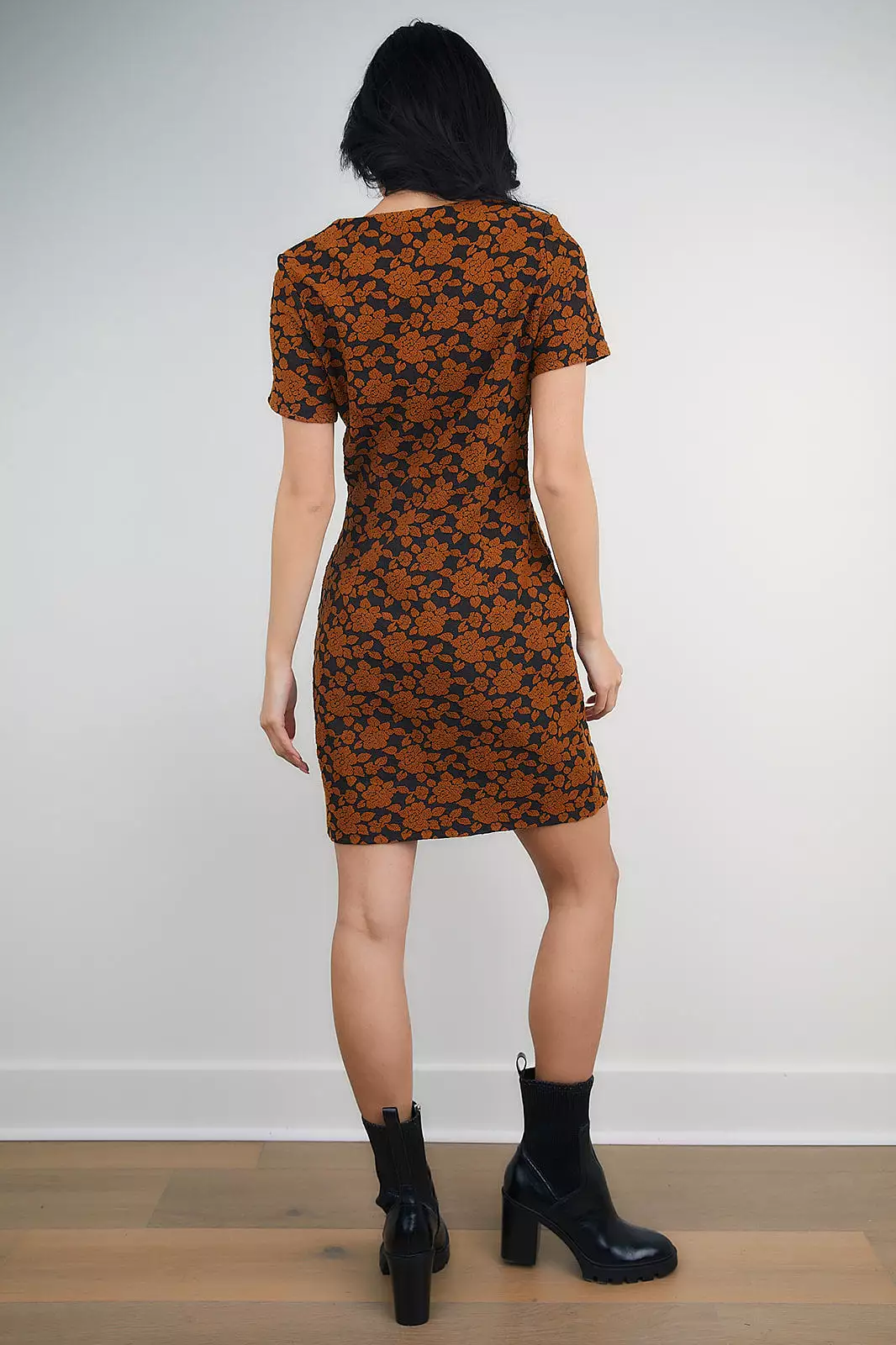 Moment Jacquard Shift Dress-ON SALE