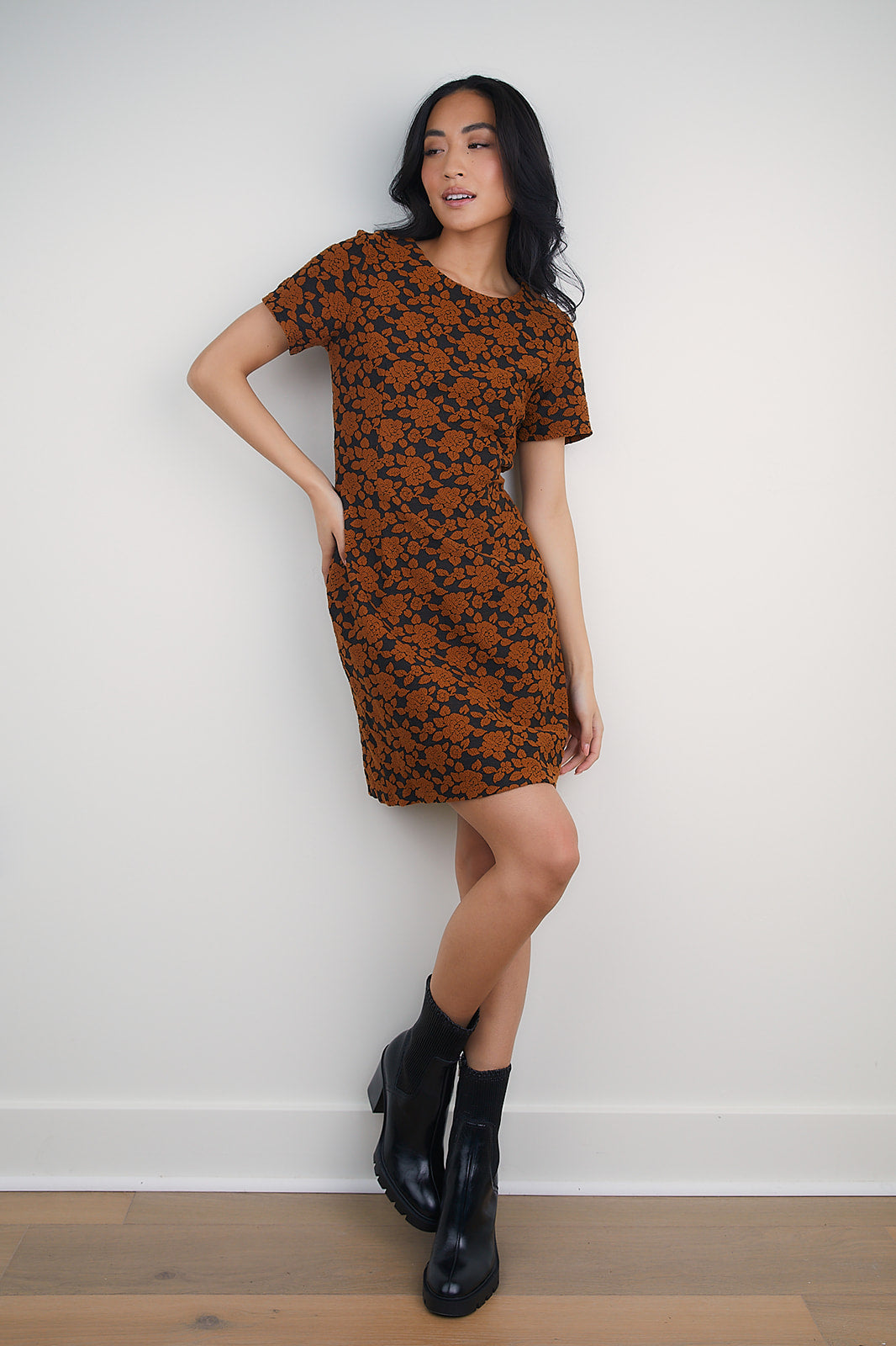 Moment Jacquard Shift Dress Sale